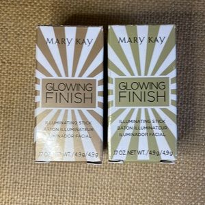 Mary Kay Glowing Finish Illuminating Stick lot of 2